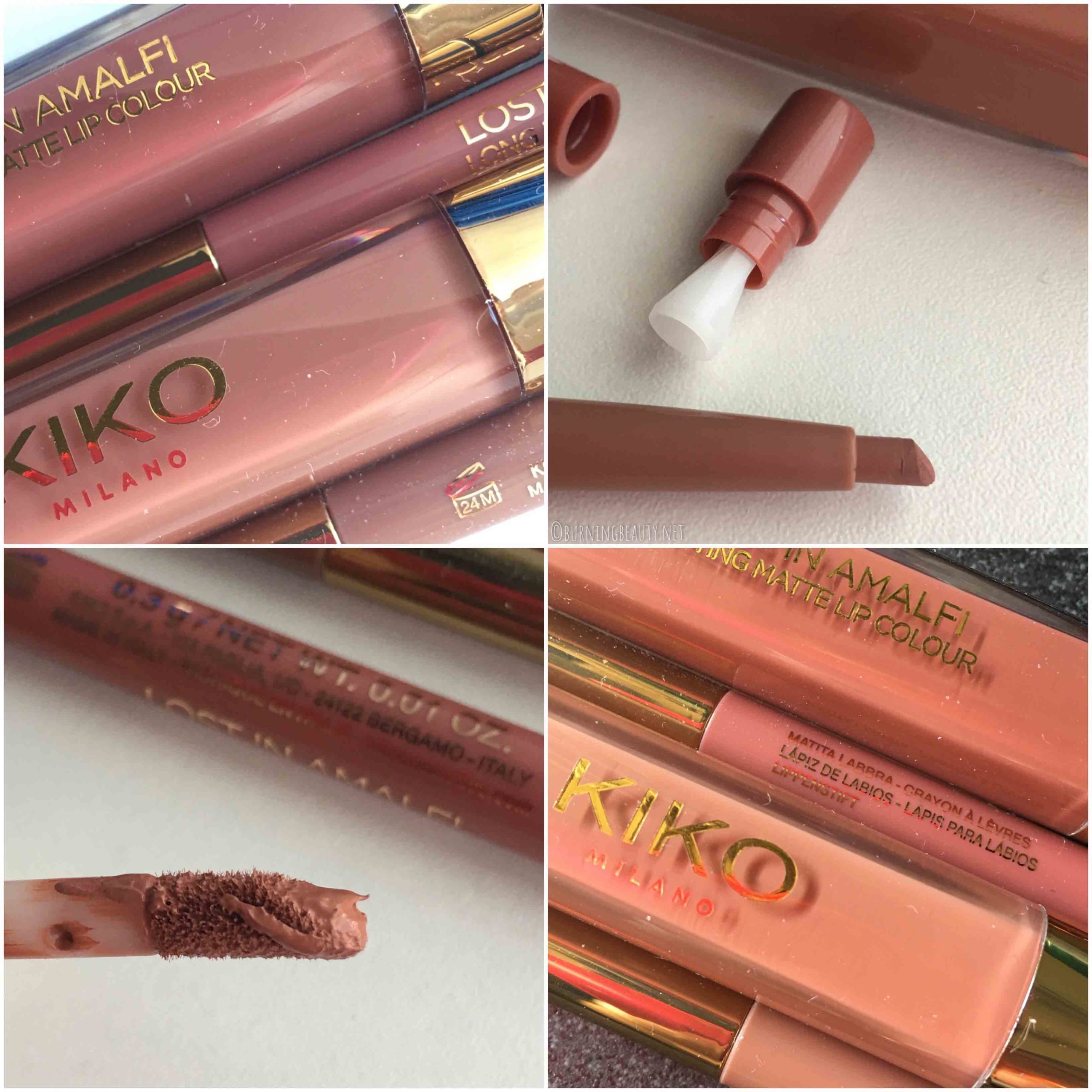 kiko lost in amalfi liquid lipstick pencil