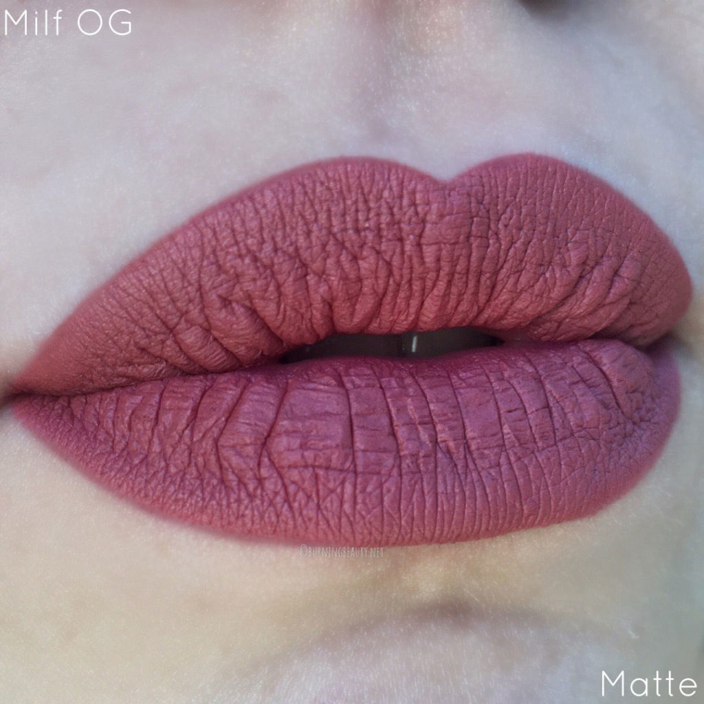 mulac cosmetics milf collection lipstick milf og